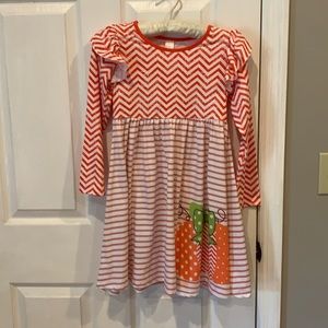 Penelope Plum size 10 Pumpkin Dress